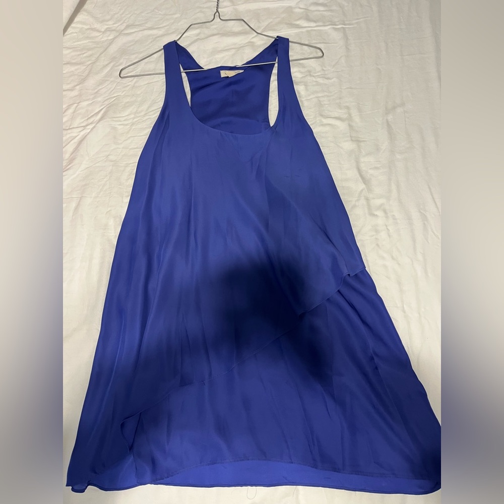 Silence + Noise royal purple dress